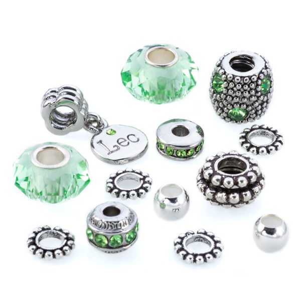 Astrological Sign Birthstone Bead Pen Kit - Leo - Pen Not Included - Limited Edition Fashion