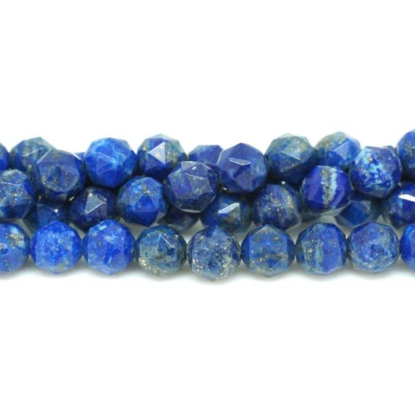 Lapis Diamond Cut, Double Heart 8mm Star Cut - 15-16  Hot on Sale - Image 2