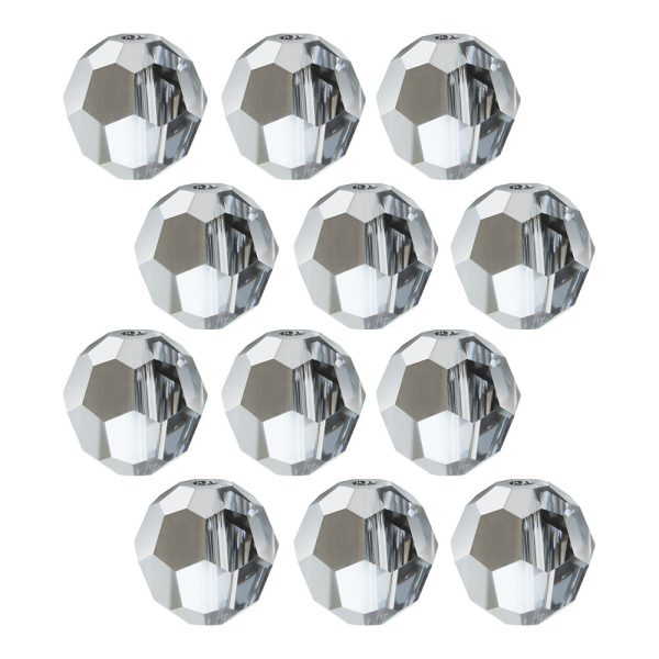 Preciosa Czech Crystal, Round Bead 10mm, Crystal Labrador Halfcoat (12 Pieces) Online Hot Sale - Image 2