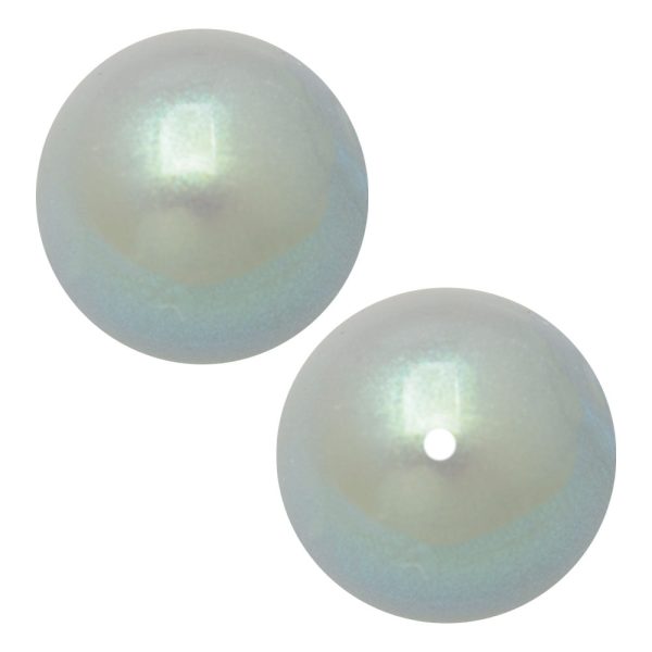 Preciosa Crystal Nacre Pearl, Round 8mm, Pearlescent Grey (20 Pieces) Online Hot Sale