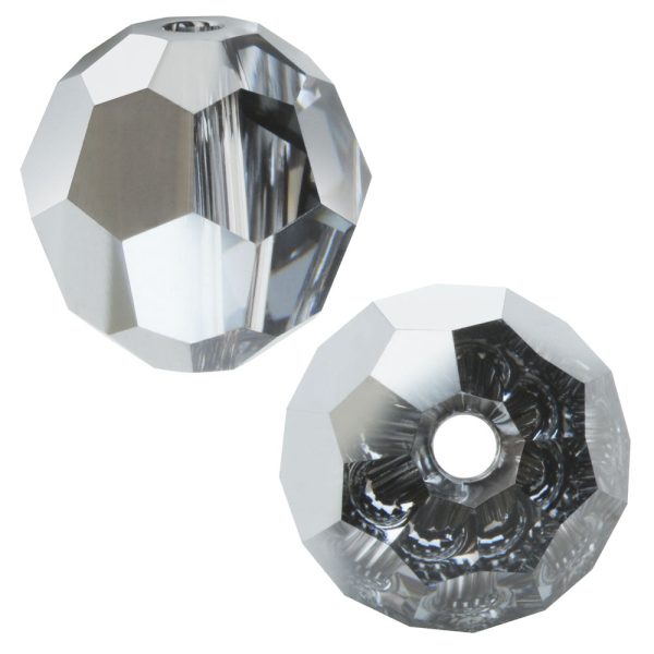Preciosa Czech Crystal, Round Bead 10mm, Crystal Labrador Halfcoat (12 Pieces) Online Hot Sale