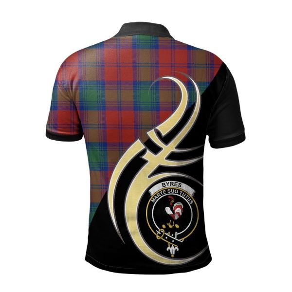 Byres Tartan Polo Shirt - Believe In Me Style Online Hot Sale - Image 2