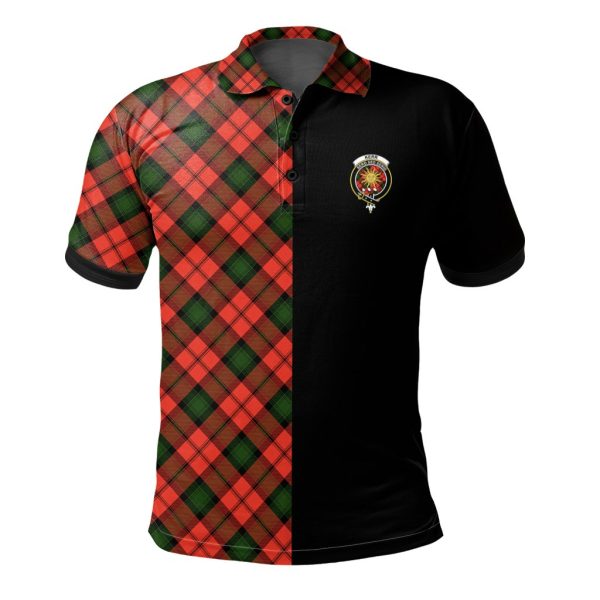 Kerr Modern Tartan Polo Shirt Half of Me - Cross Style Supply