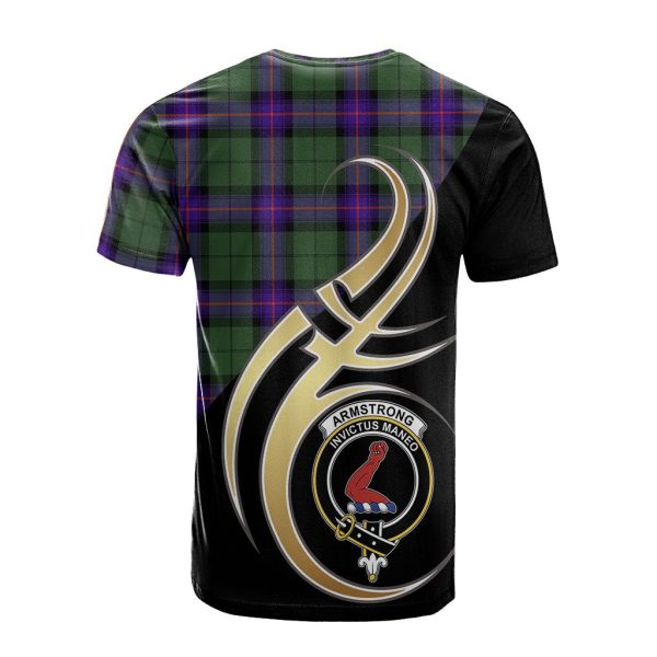 Armstrong Modern Tartan T-shirt - Believe In Me Style Supply - Image 2