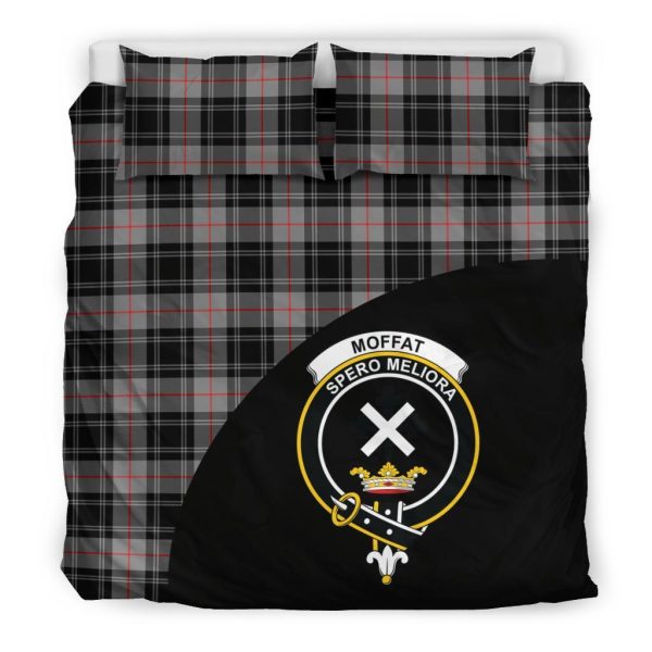 Moffat Modern Family Tartan Crest Wave Style Bedding Set on Sale
