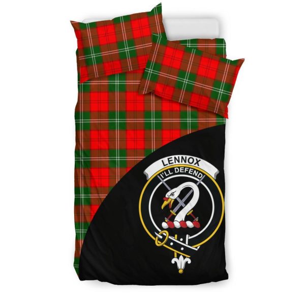 Lennox Modern Family Tartan Crest Wave Style Bedding Set on Sale - Image 3
