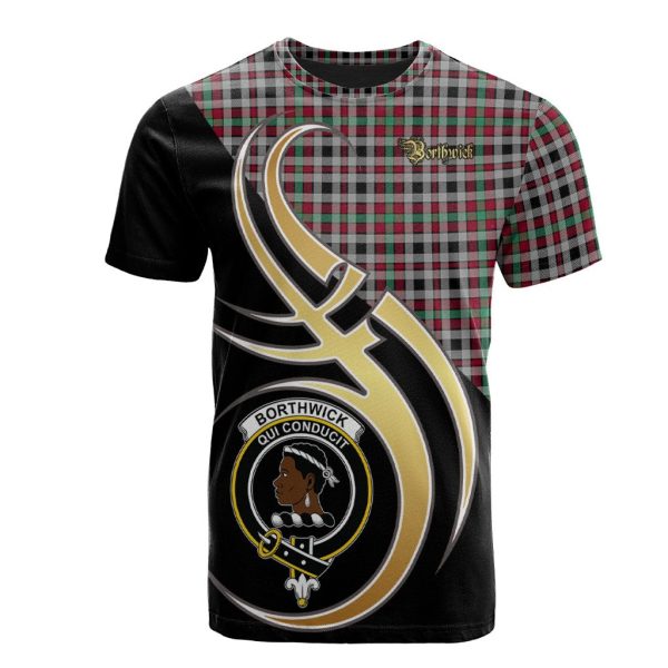 Borthwick Ancient Tartan T-shirt - Believe In Me Style Online Sale