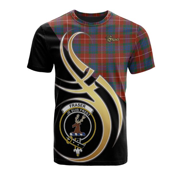 Fraser Ancient Tartan T-shirt - Believe In Me Style Hot on Sale