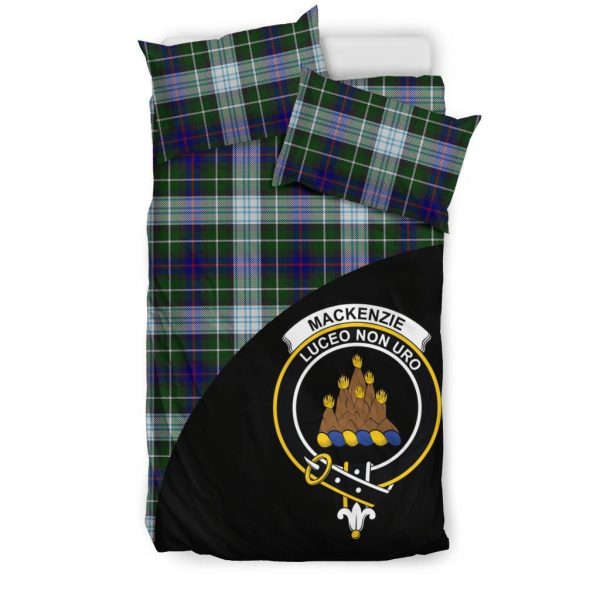 MacKenzie Dress Family Tartan Crest Wave Style Bedding Set For Discount - Image 3