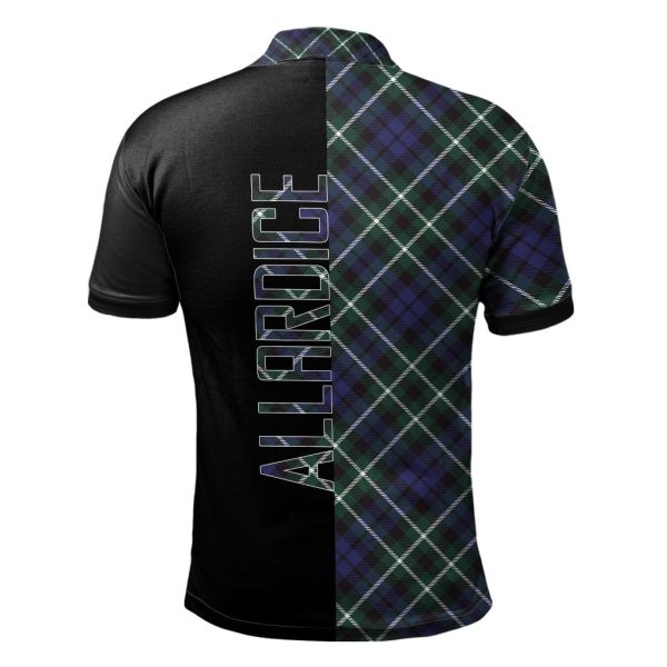Allardice Tartan Polo Shirt Half of Me - Cross Style on Sale - Image 2