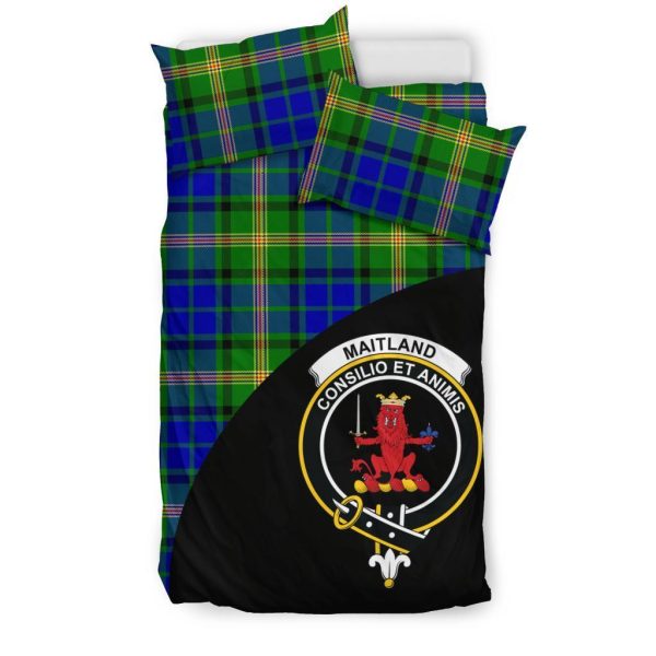 Maitland Family Tartan Crest Wave Style Bedding Set Hot on Sale - Image 3