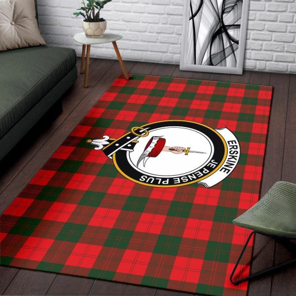 Erskine Tartan Crest Area Rug For Cheap - Image 3