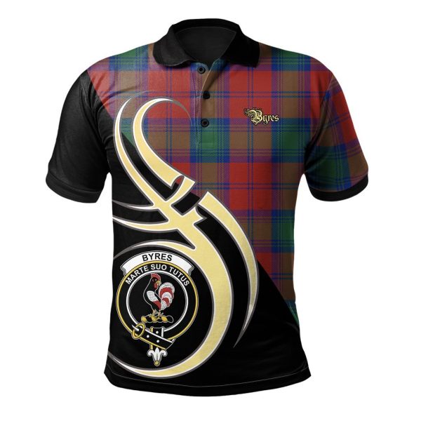 Byres Tartan Polo Shirt - Believe In Me Style Online Hot Sale